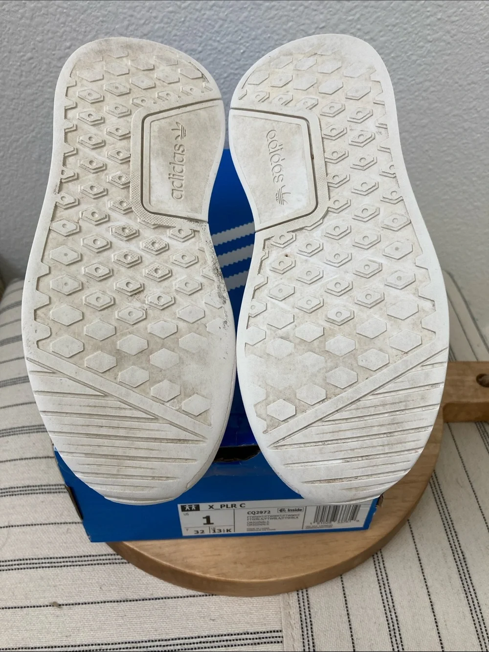 SALE! 50% Off adidas Kids White X_PLR C Lightweight Sneakers Size 1